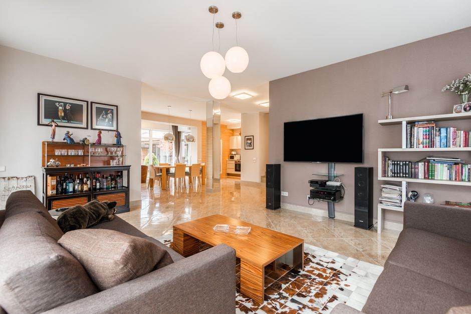 UK residential home interior daytime