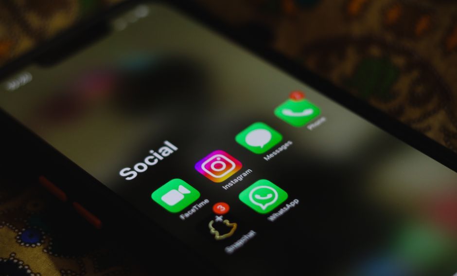 smartphone social media interface app screen