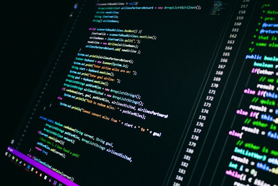 artificial intelligence engineering code screen