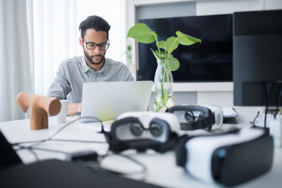 smart glasses tech hardware desk