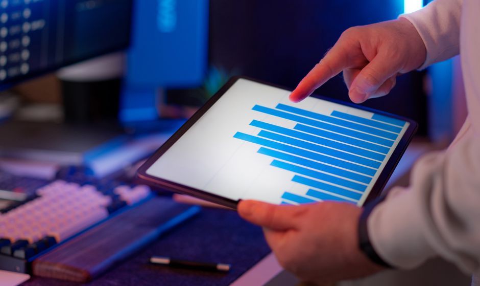 data science analytics dashboard screen