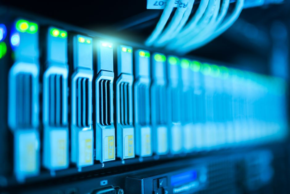 database server network infrastructure