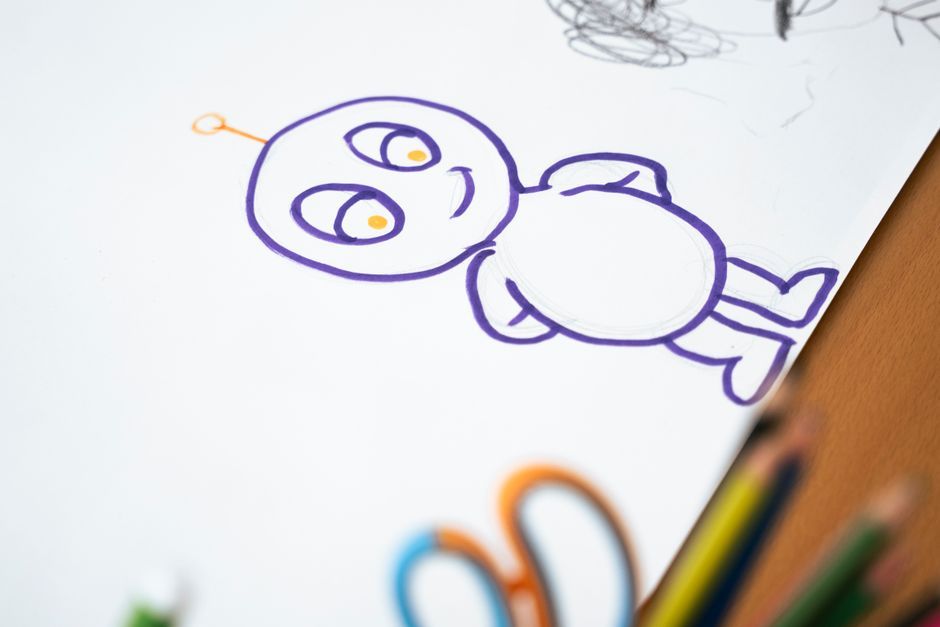 drawing desk animation studio storyboard sketch