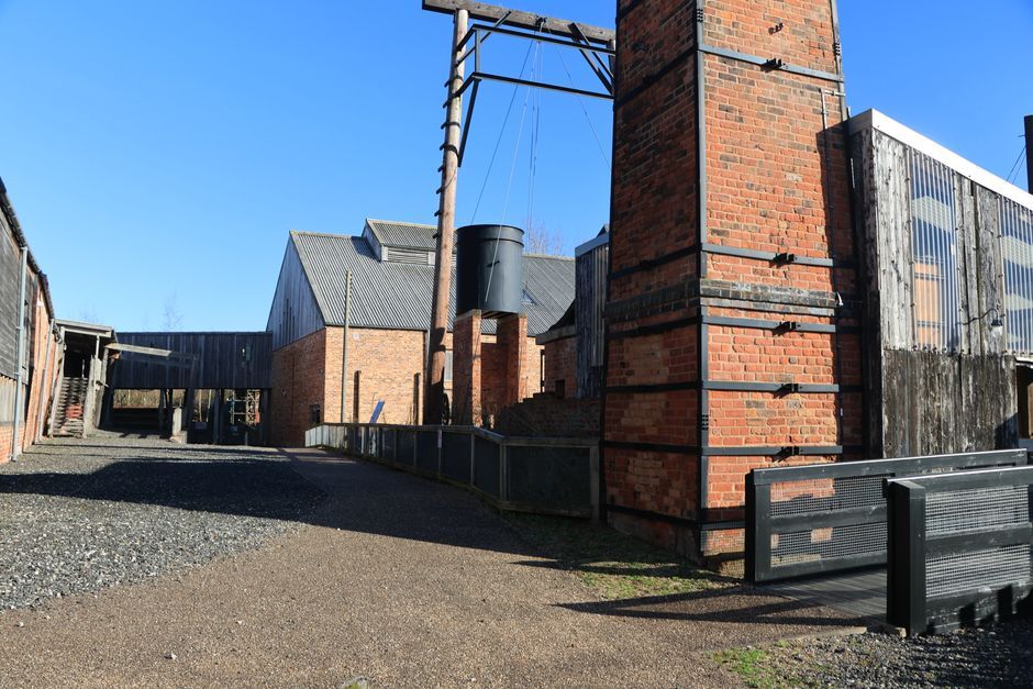 UK industrial factory exterior building exterior