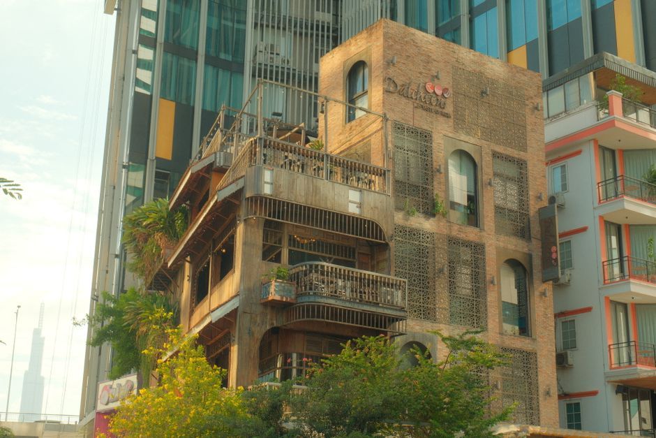 modern mixed-use urban development building exterior Vietnam