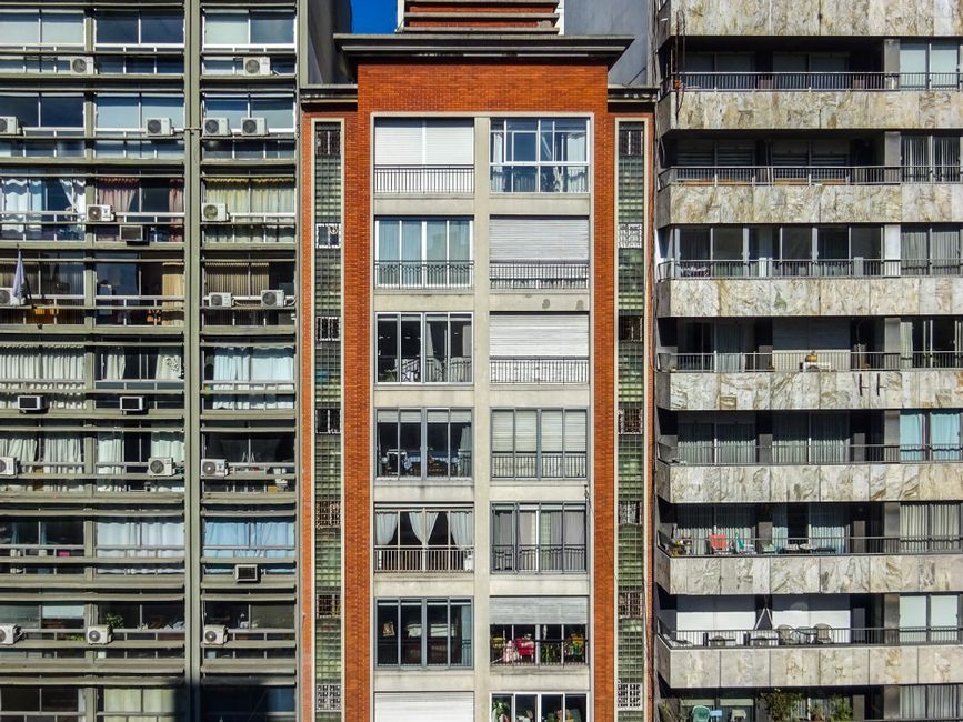modern urban residential building architecture exterior