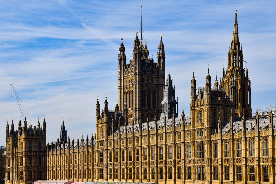 British parliament building London