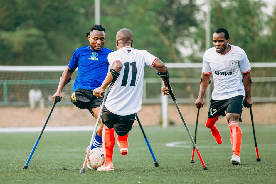 Danny Welbeck playing football