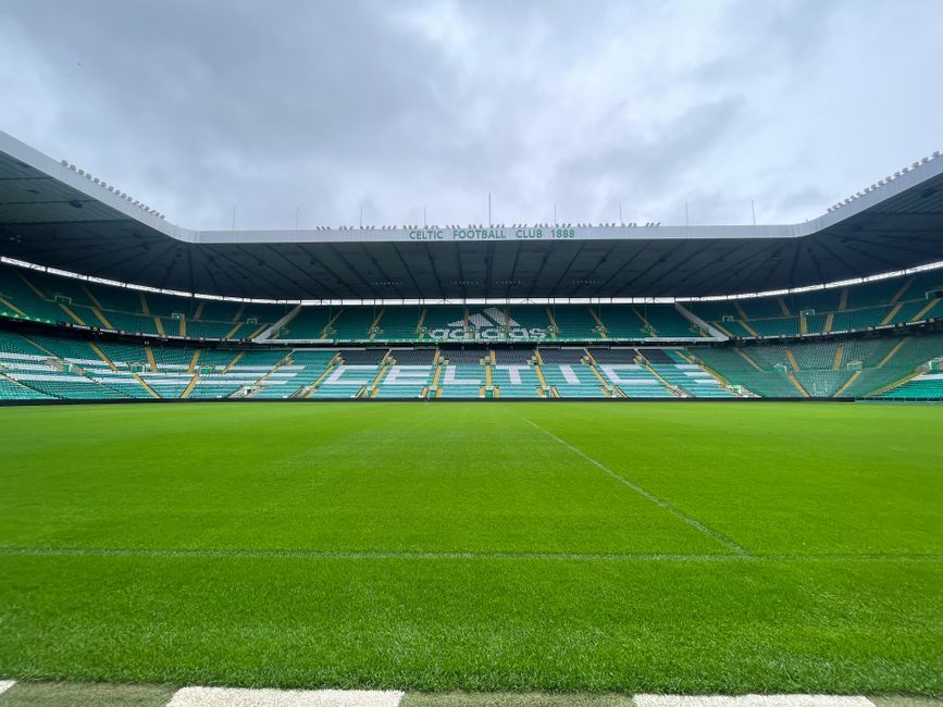Celtic football stadium Parkhead