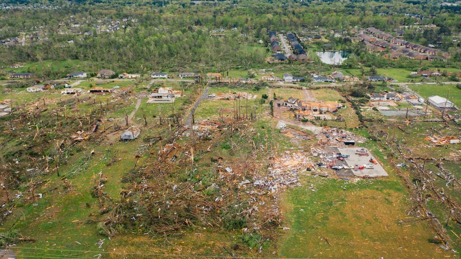 tornado damage debris emergency response