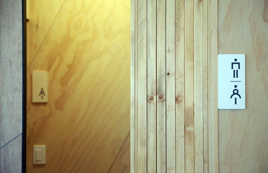 minimalist birch plywood interior architecture