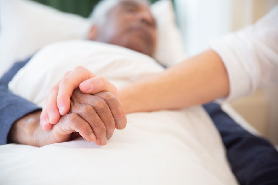 UK hospital palliative care