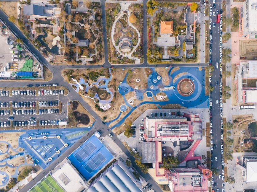 public park urban architecture design