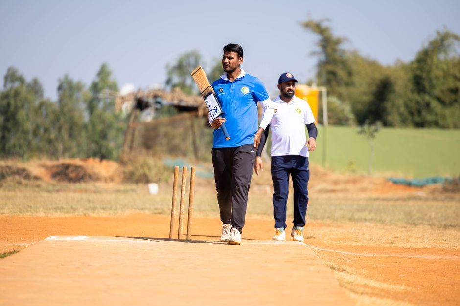 cricket captain smiling