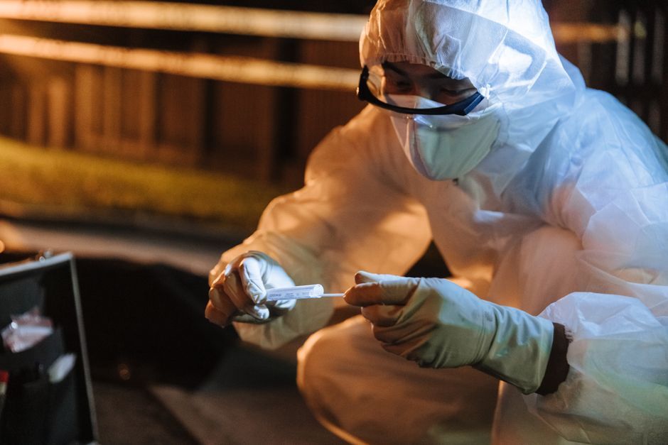 police investigation crime scene thailand