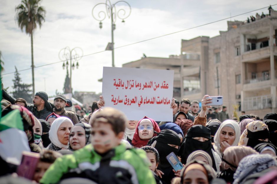 Middle East oil infrastructure protest