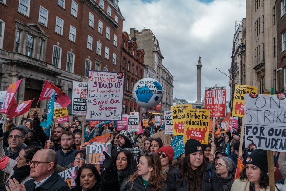 Reform UK political rally
