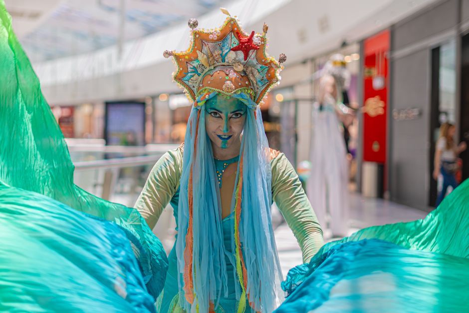 mermaid costume fantasy fashion event Thailand