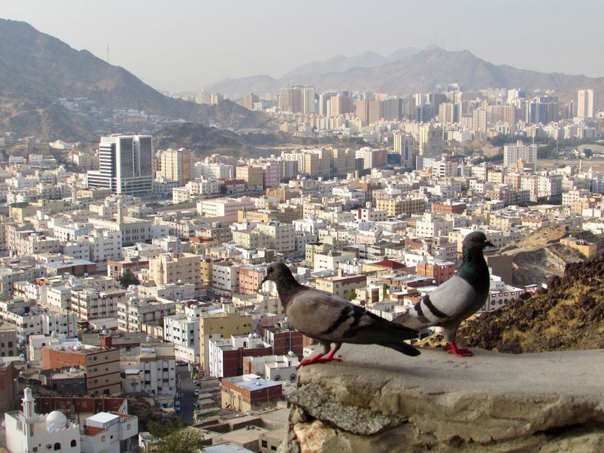Mecca Saudi Arabia city skyline