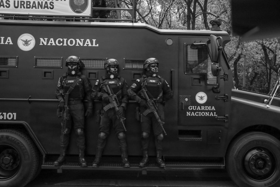Ireland police armored vehicle security