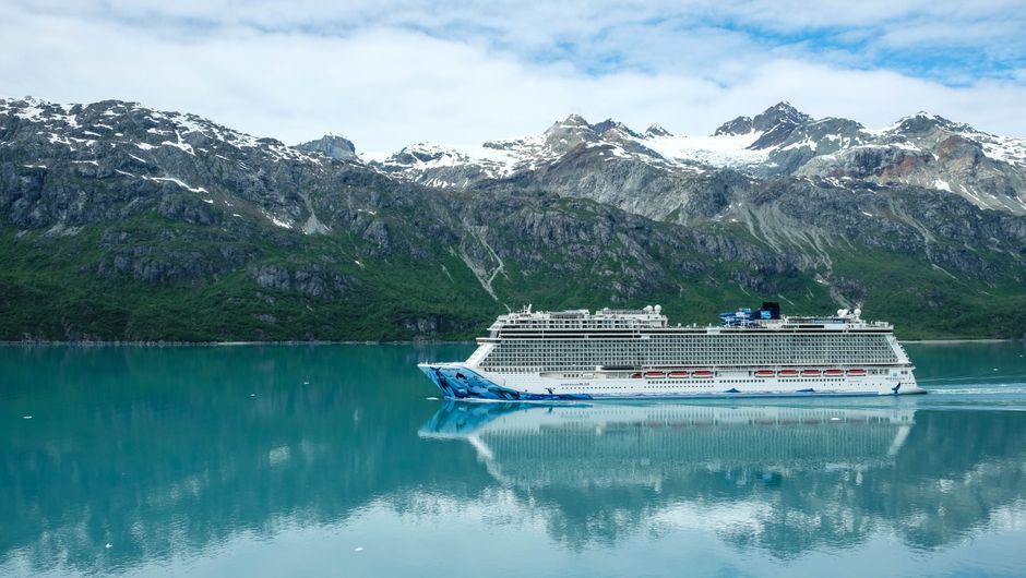 Alaska cruise ship ocean water