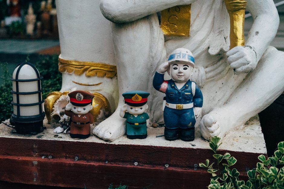 Thailand police station