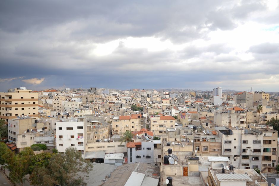 West Bank Palestinian village Qusra