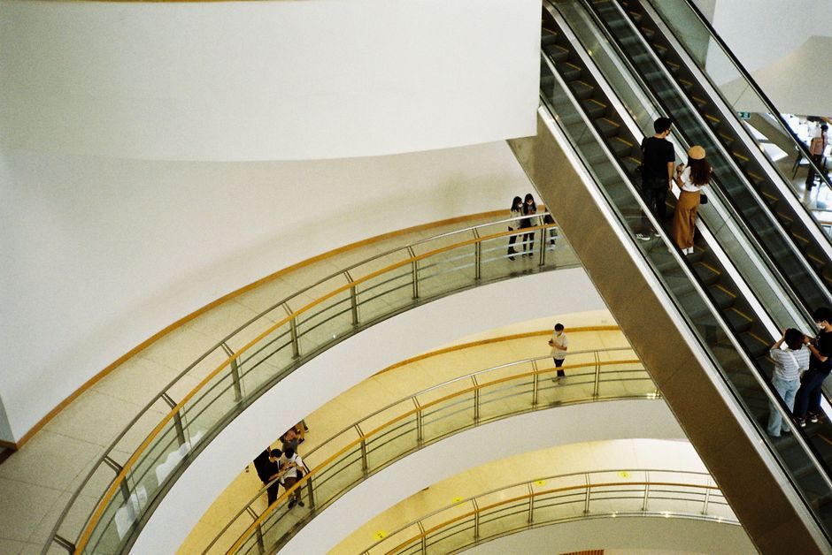 Bangkok government building interior