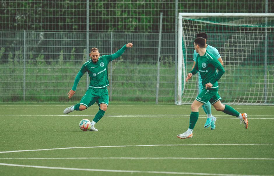 professional football defender training session