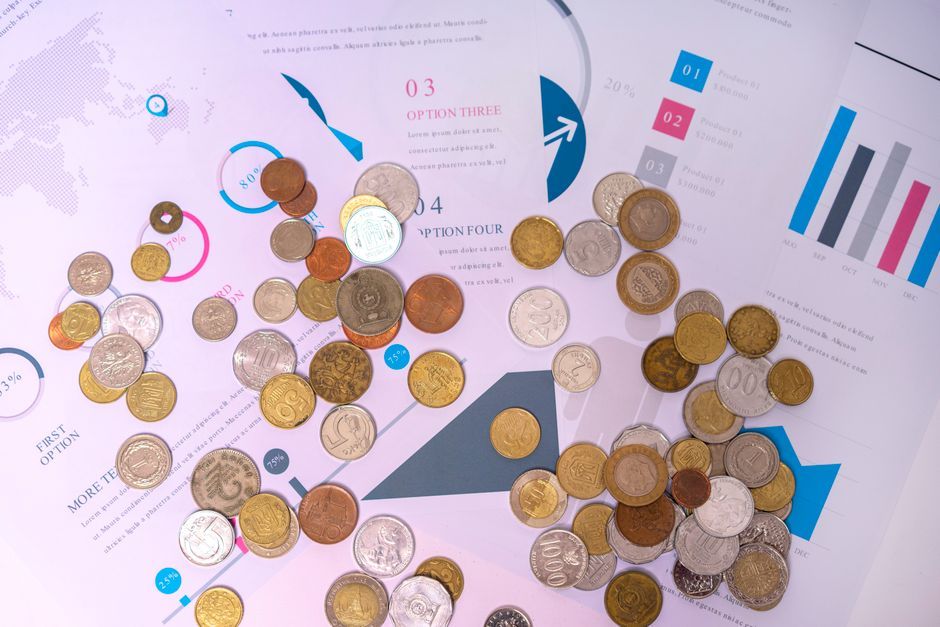 British currency and financial documents