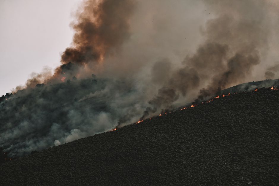 wildfire smoke sky air quality
