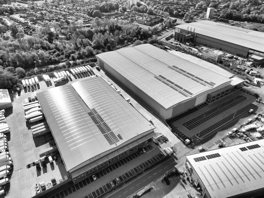 industrial warehouse logistics facility