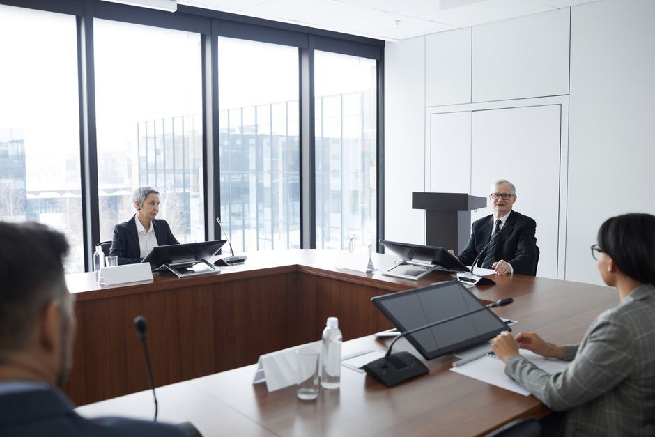 professional football association meeting room