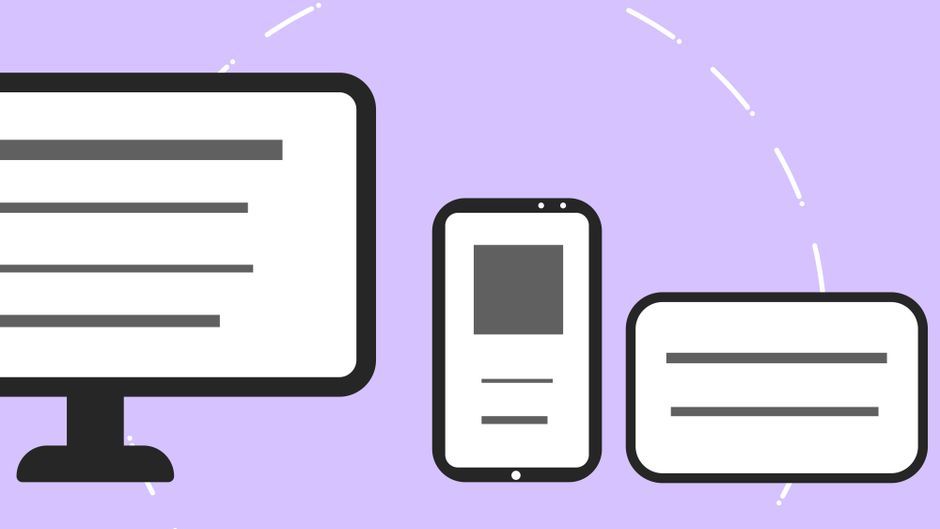 web design responsive screen layout