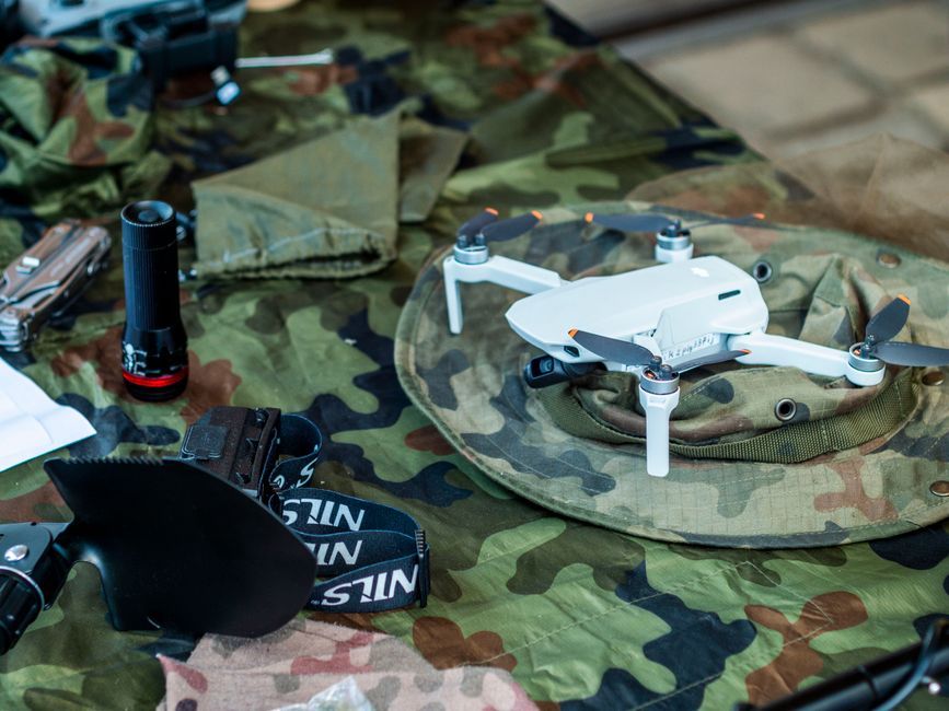 military drone aerial technology