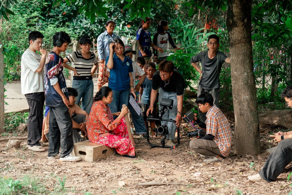 Thai cinema film set