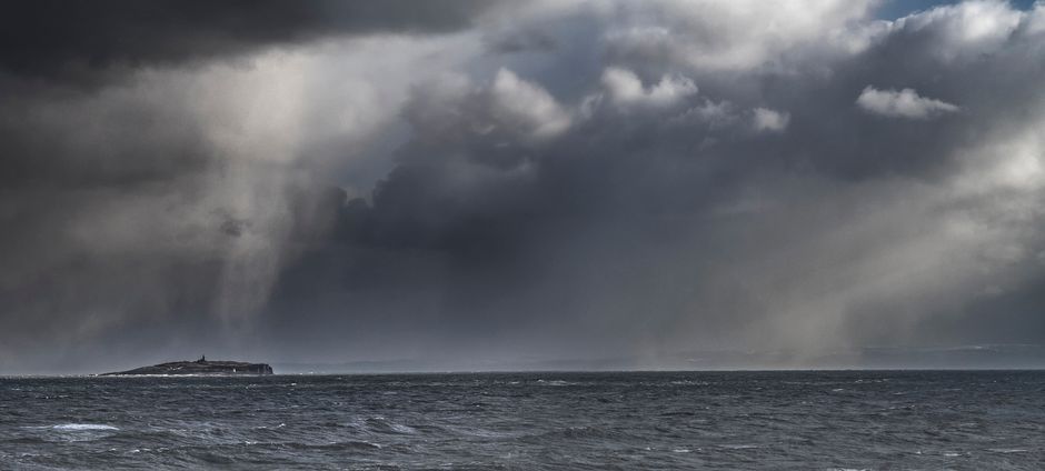 UK weather rain storm landscape
