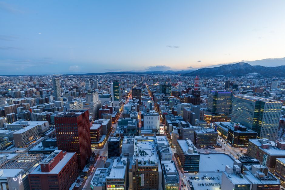 Japan Sapporo winter snow travel