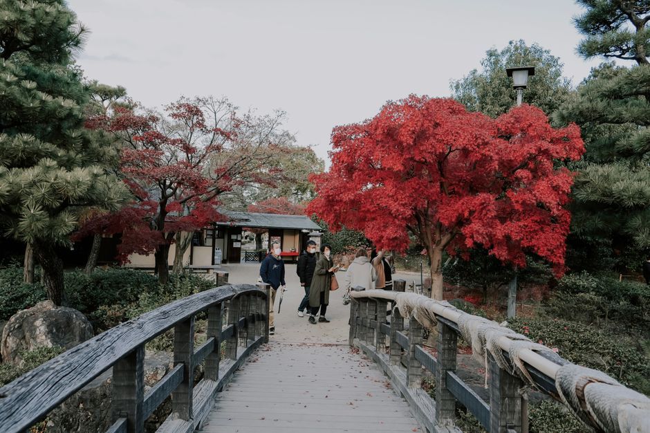 Nagoya public park Japan landscape
