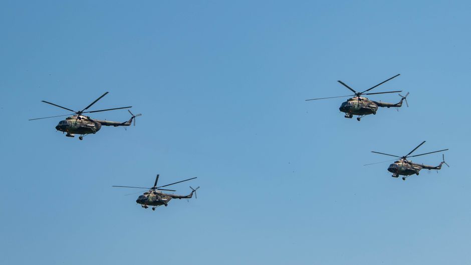 Thailand army helicopter