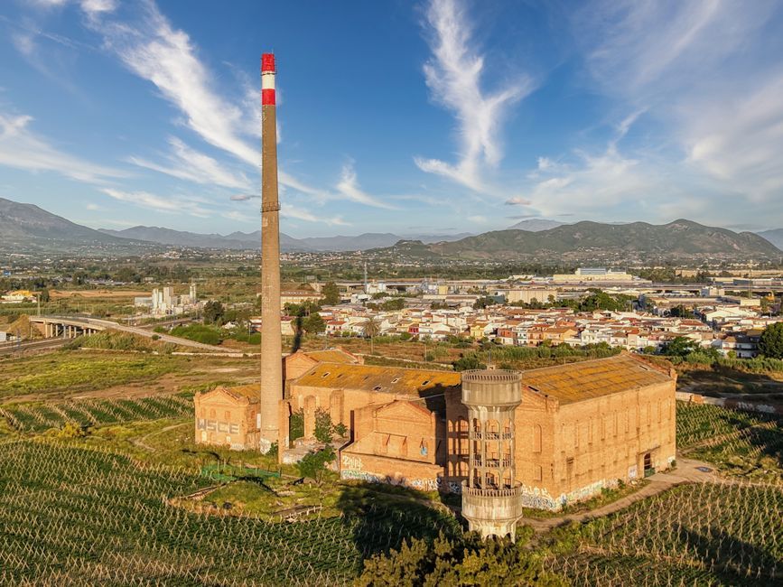 Spain factory industrial building exterior
