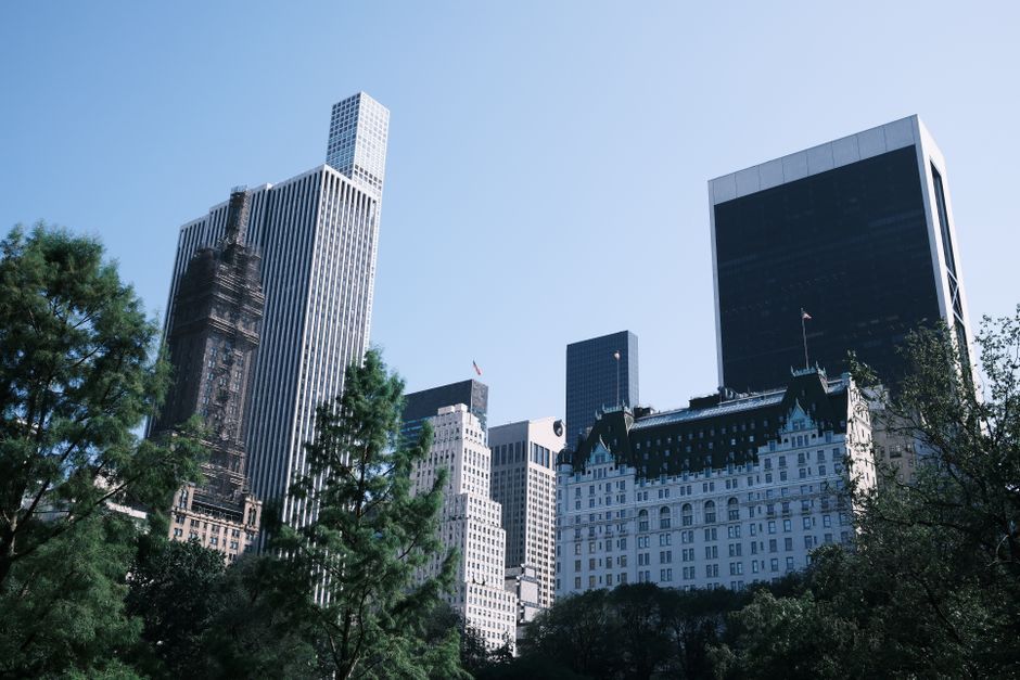 New York City hotel building exterior daytime