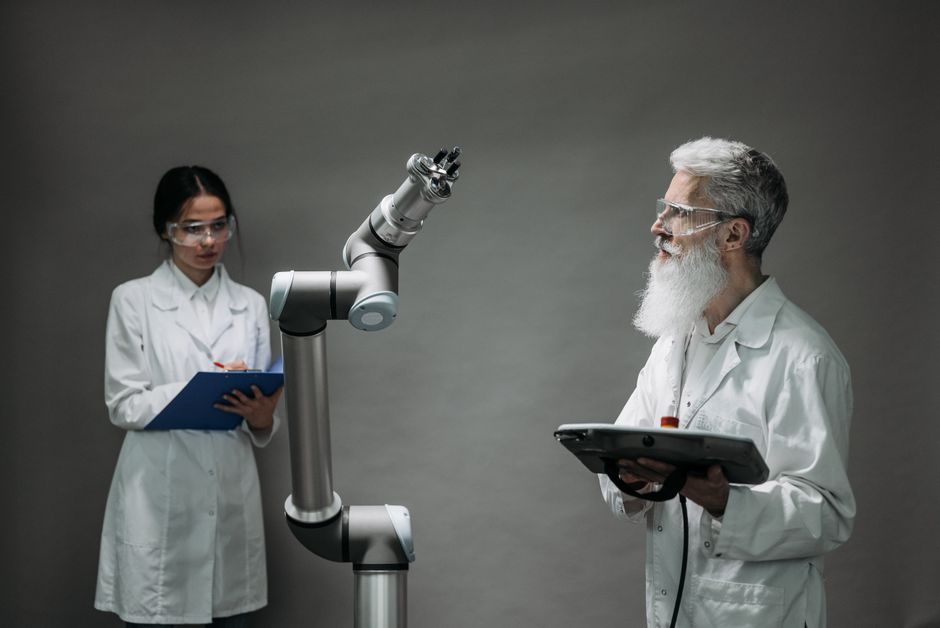 high tech robotics laboratory engineering