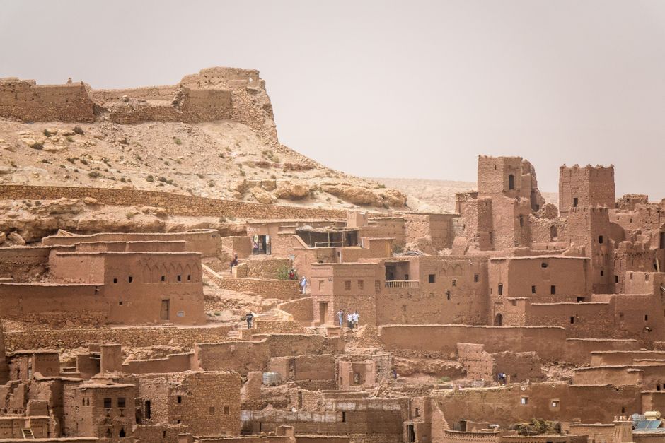 traditional mud brick tower architecture