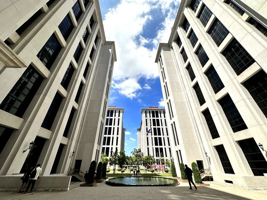 Thailand government building office interior
