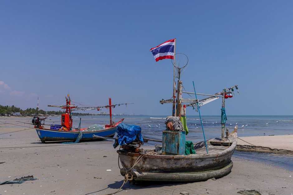 Thailand Gulf ocean boat patrol