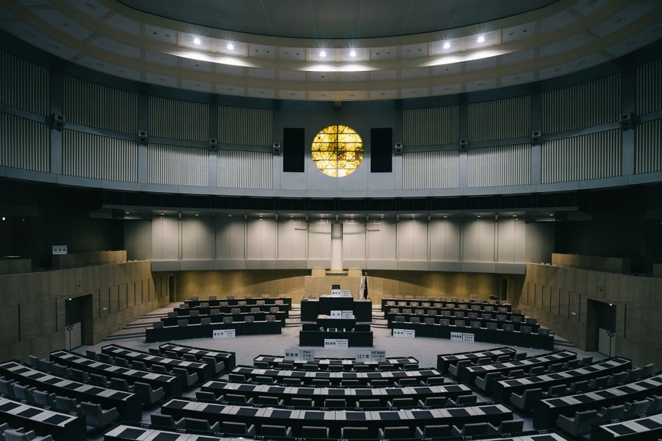 Thai parliament building assembly hall