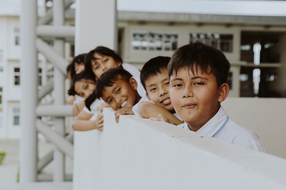 Thailand school building exterior