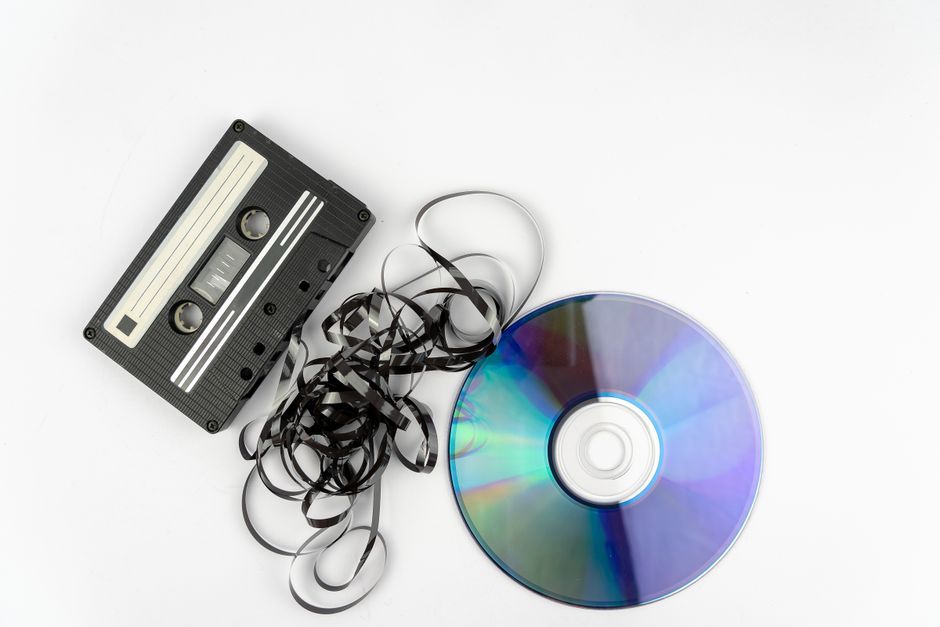 vintage audio compact disc player