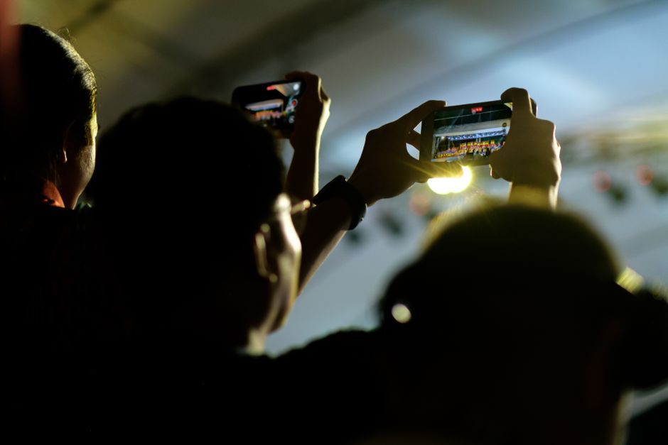 Thailand smartphone screen video recording social media